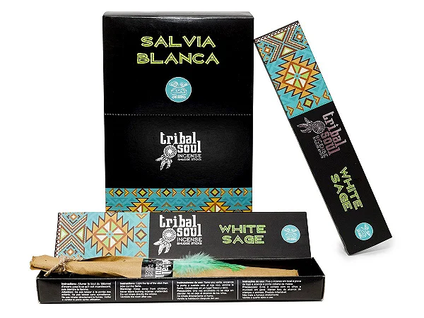 Incenso Tribal Soul - Sálvia Branca - Imagem 3
