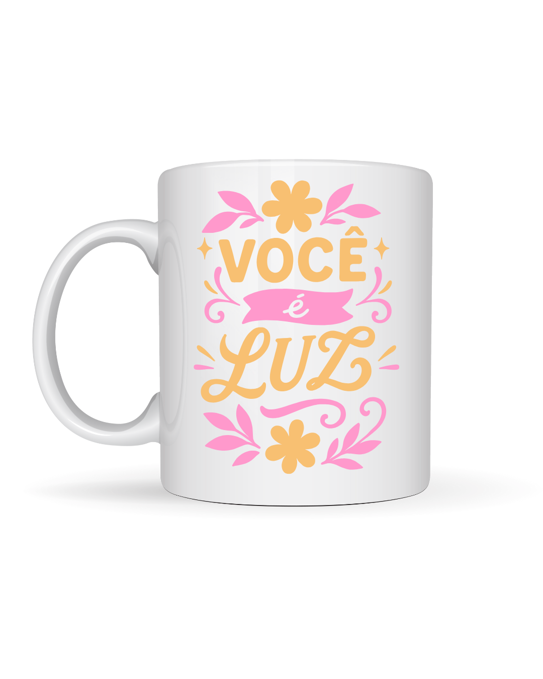 Caneca de Cerâmica - Você é Luz