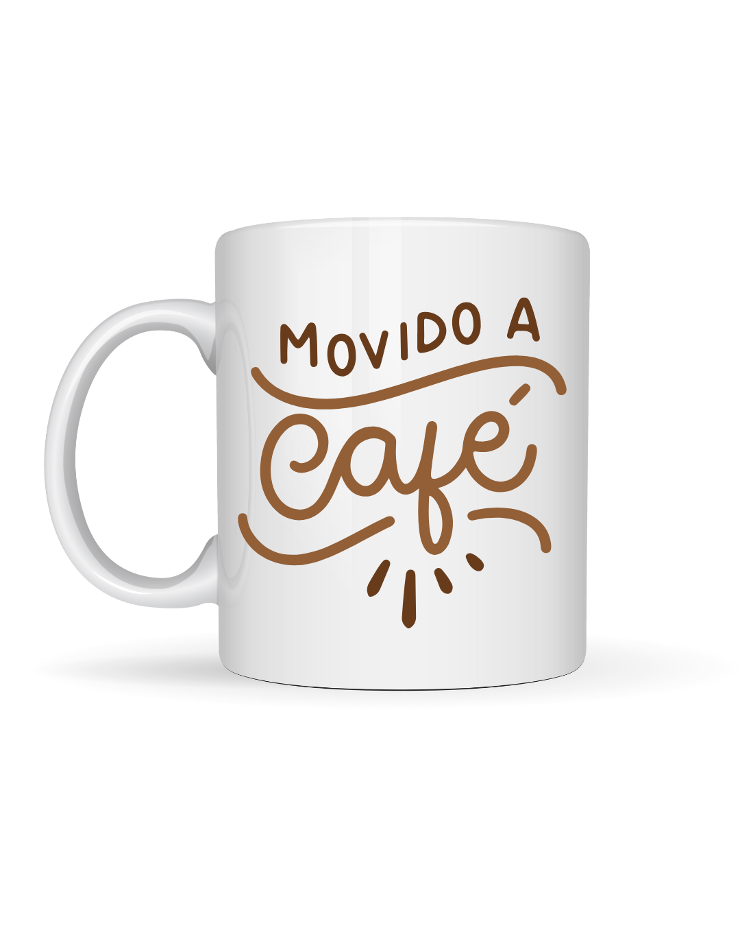 Caneca de Cerâmica - Movido a café