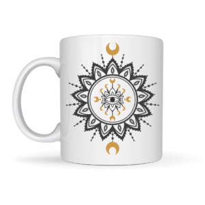 Caneca de Cerâmica - Sun Moon Eye