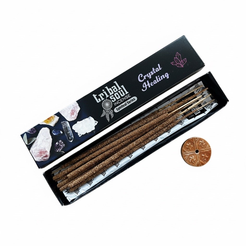 Incenso Tribal Soul - Energia dos Cristais