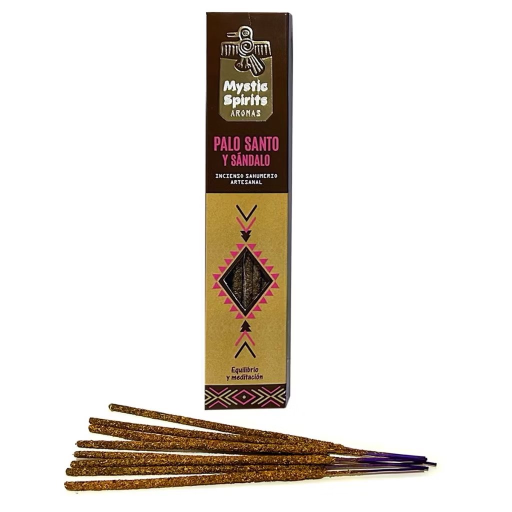 Incenso Mystic Spirits - Palo Santo e Sândalo