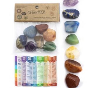 Kit Pedras Roladas - 7 Chakras