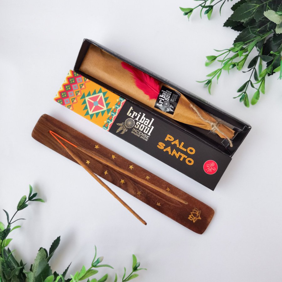 Kit Incenso Tribal Soul - Palo Santo + Lavanda + Mirra - Imagem 3