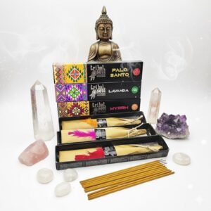 Kit Incenso Tribal Soul - Palo Santo + Lavanda + Mirra