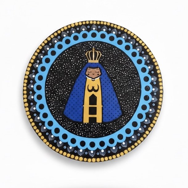 Mandala MDF - Nossa Senhora