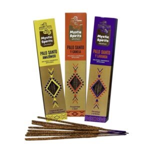 Kit Mystic Spirits - Palo Santo Amazônico + Palo Santo e Canela + Palo Santo e Lavanda